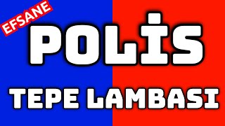 Polis Çakar Lambası | Polis Lambası | Tepe Lambası | Kırmızı Mavi | Polis Sireni