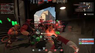 First occurrence of TF2 server reaching 100 players