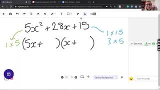 GCSE Maths - Solving Quadratic Equations (Part 2): live group tutorial | MyTutor