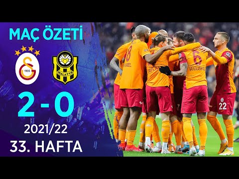 Galatasaray 2-0 Öznur Kablo Yeni Malatyaspor MAÇ ÖZETİ | 33. Hafta - 2021/22