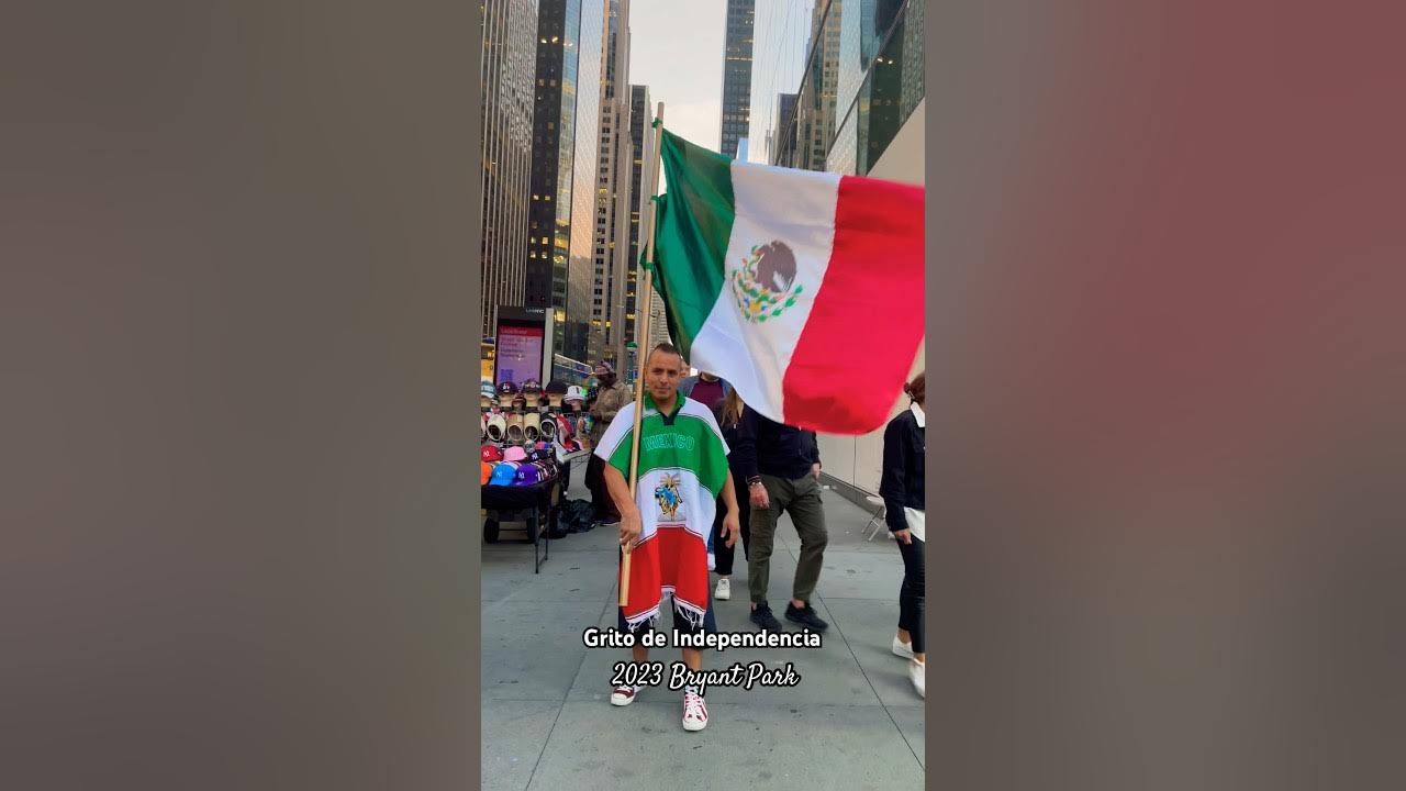 2023 Grito de Independencia Mexican Day Bryant Park YouTube