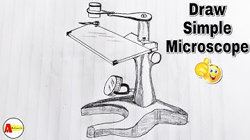 How to Draw a Simple Microscope Diagram