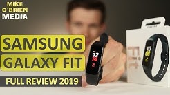 New Galaxy Fit  by Samsung [2019 New Galaxy Wearable] - Long Battery, Heart Rate, Water Resistant