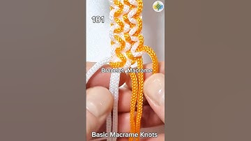 #101 Bracelet Knitting Tutorial, Macrame, #shorts #macrametutorial #howto #craftideas