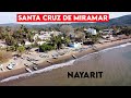 SANTA CRUZ DE MIRAMAR (EXCELENTE LUGAR PARA COMER MARISCOS Y RELAJARTE EN NAYARIT).