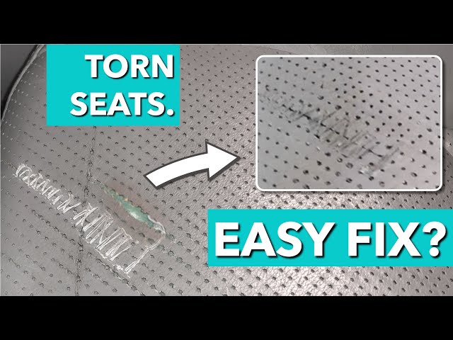 Testing The Best Leather/Vinyl Seat Repair Kit? - Test + Review