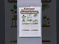 Kalender dinding tahun 2026 aesthetic tanggalan estetik #kalender #kalender2026 #kalenderdinding