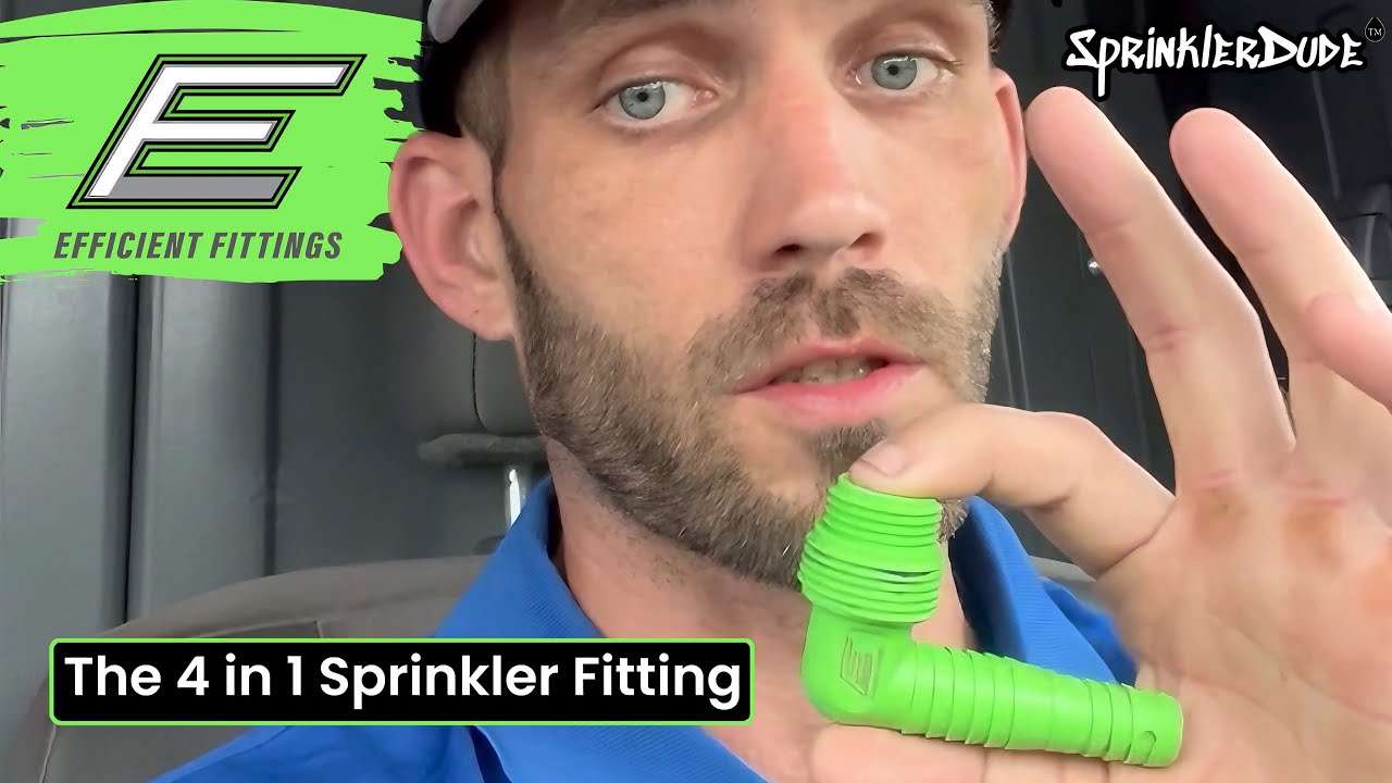 Efficient Fittings | The 4 in 1 Sprinkler Fitting