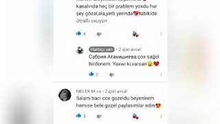 Buda Bele❤️Deyer Verdiyiniz Üçün Sonsuz Təşəkkürler😍 Gozel Qizlar💞(Buda Burda Qalsin)