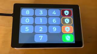Alarm keypad for Alarmo integration in Home Assistant screenshot 4