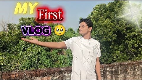 MY FIRST VLOG 🥺 #myfirstvlog #2024 #myfirstvlog #2025 #viralvideo #vlog 