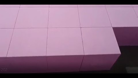 EVA foam and sponge cutting with CNC Oscillating knife cutting machine