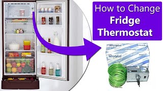 How to Change Thermostat in Whirlpool Fridge 2022 | Whirlpool Fridge Ka Thermostat Kaise Change Kare