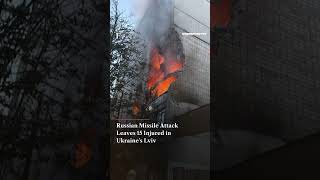 Russian Missile Attack Leaves 15 Injured in Ukraine's Lviv | Firstpost Live