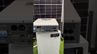 12KW on and off grid hybrid inverter#solarsystem #solarsystem #solar #hybridinverter #inverter