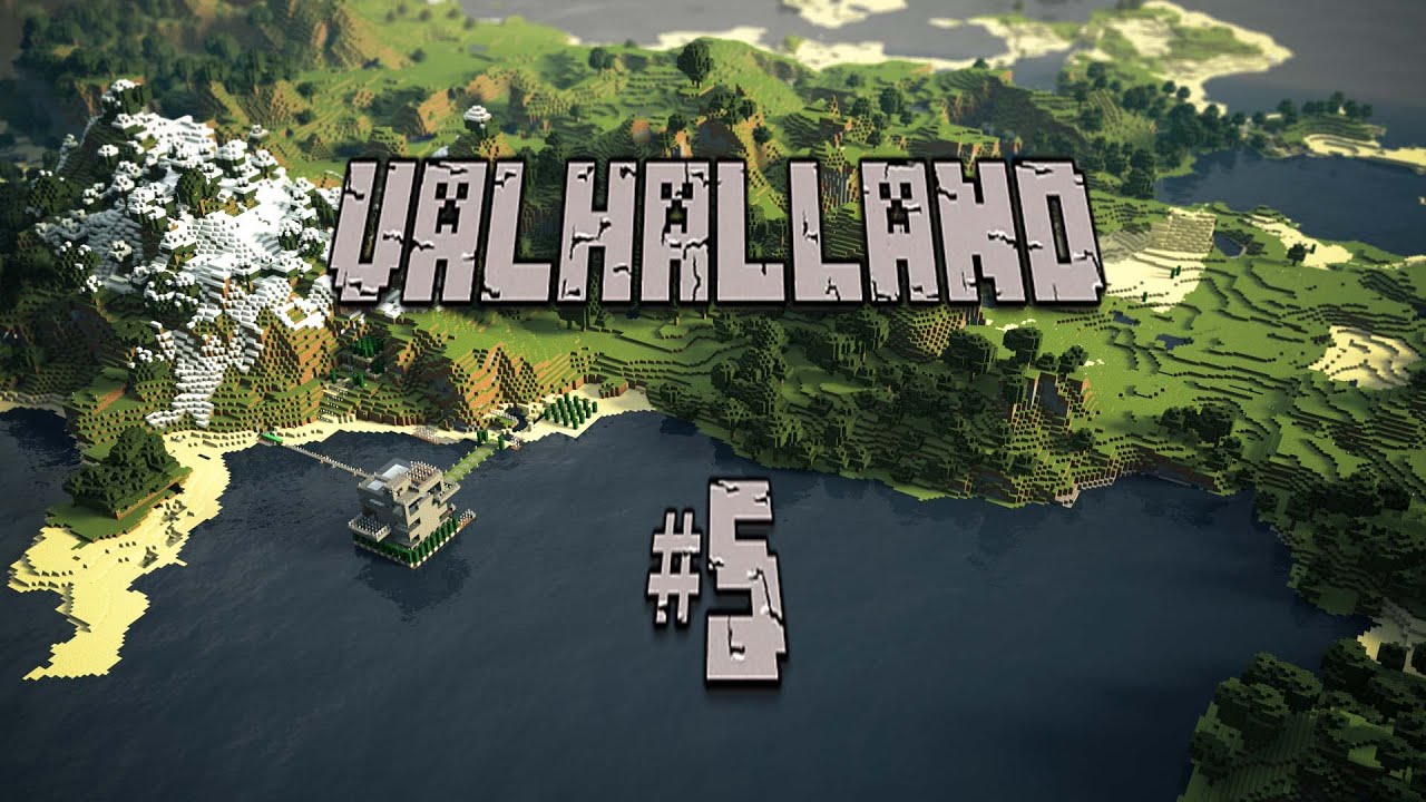 VALHALLAND #5 - AVANCES! - MINECRAFT SERVER SERIE - YouTube