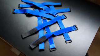 Velcro Reusable Self-Gripping Cable Ties, 1/2″ x 8″ Long, Black, 100 Ties/Pack Battery Hook Loop Velcro Reusable Cable Tie - gearbest.com