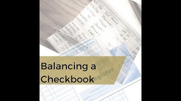 Balancing a Checkbook