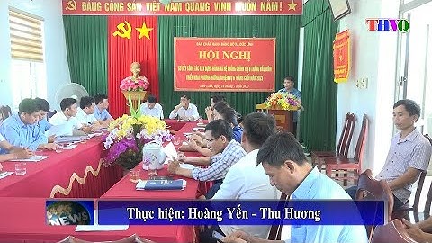 Đảng ủy xã Đức Lĩnh vừa tổ chức Hội nghị sơ kết công tác xây dựng Đảng 6 tháng đầu năm 2023
