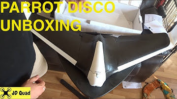 Parrot Disco FPV Fixed Wing Plane Unboxing and Overview Video