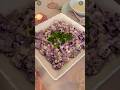 Sofraların Rengi Değişiyor! ✨ Lezzetli ve Şık Kırmızı Lahana Salatası