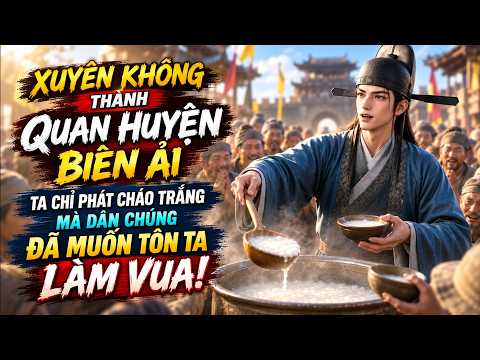 Xuyên Không Thành Quan Huyện Biên Ải, Ta Chỉ Phát Cháo Trắng Mà Dân Chúng Đã Tôn Ta Làm Vua tập 1