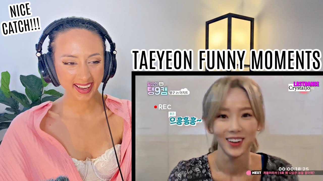TAEYEON Funny Montage REACTION |  Her silliness that turns you on