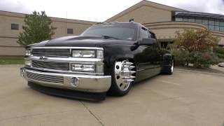 Bagged Chevy 3500 Dually  February 2013
