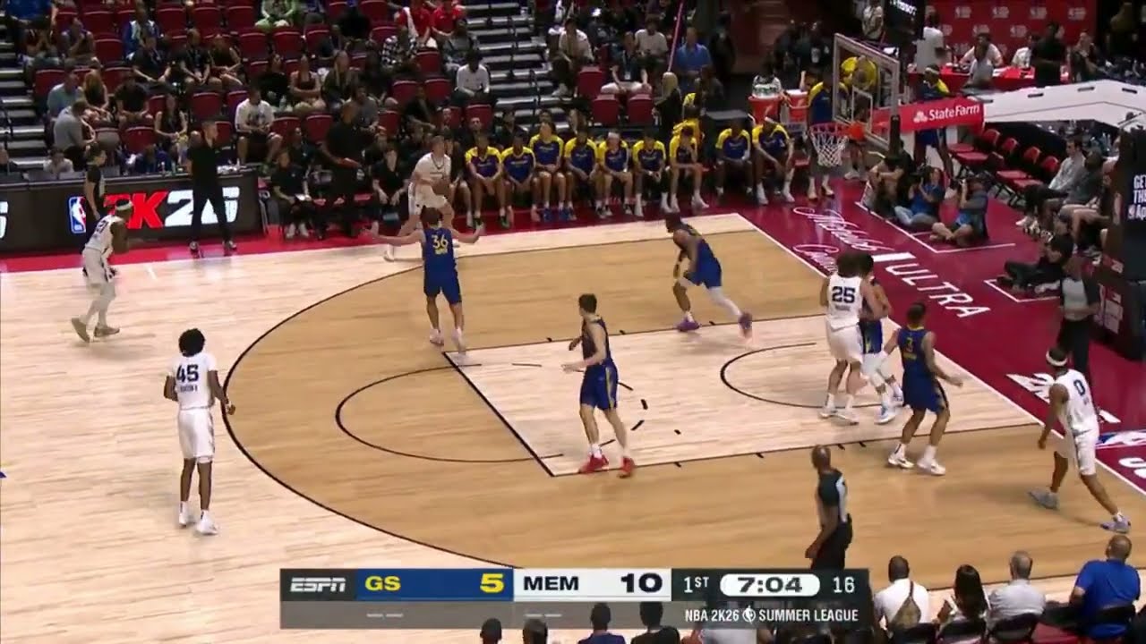 Jaylen Wells Crosscourt Dime 😲 | Cam Spencer Drills the Triple in Style! 🔥 