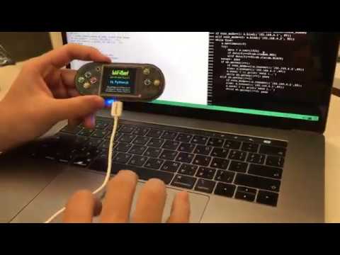 WiFiBoy OK:ESP32 Python WiFi Transceiver