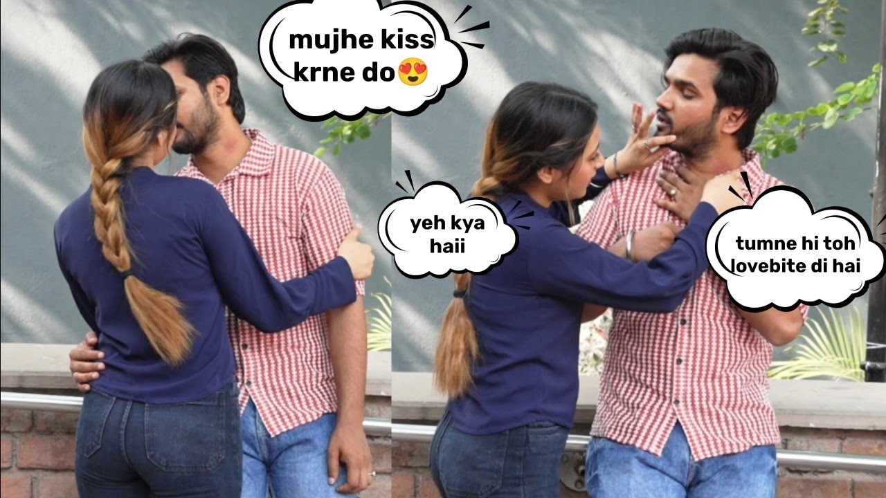 LOVE BITE PRANK ON GIRLFRIEND || Gone serious || Ankush Rajput 😊