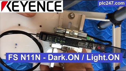 Keyence FS N11N - "Dark.ON & Light.ON" Mode