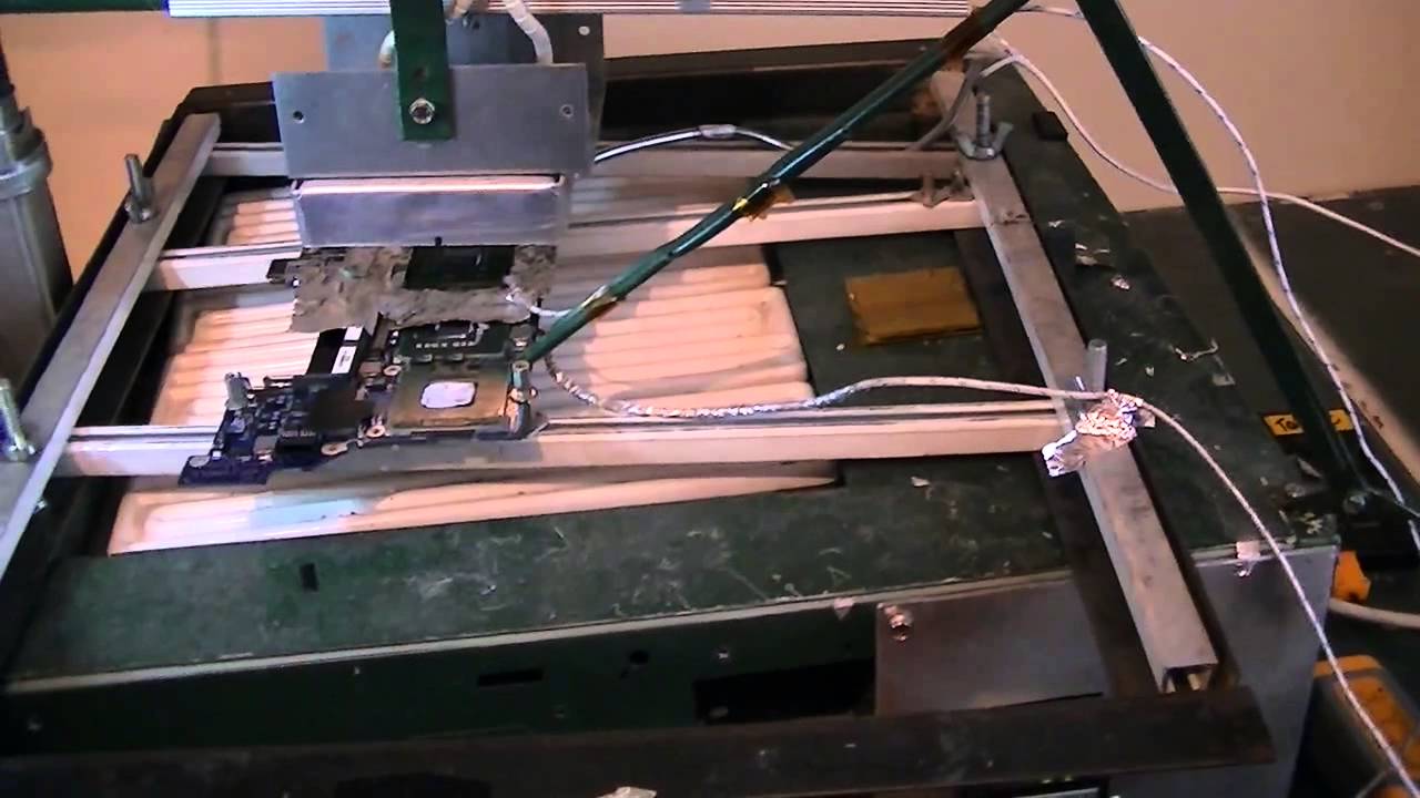 Homemade IR Reballing