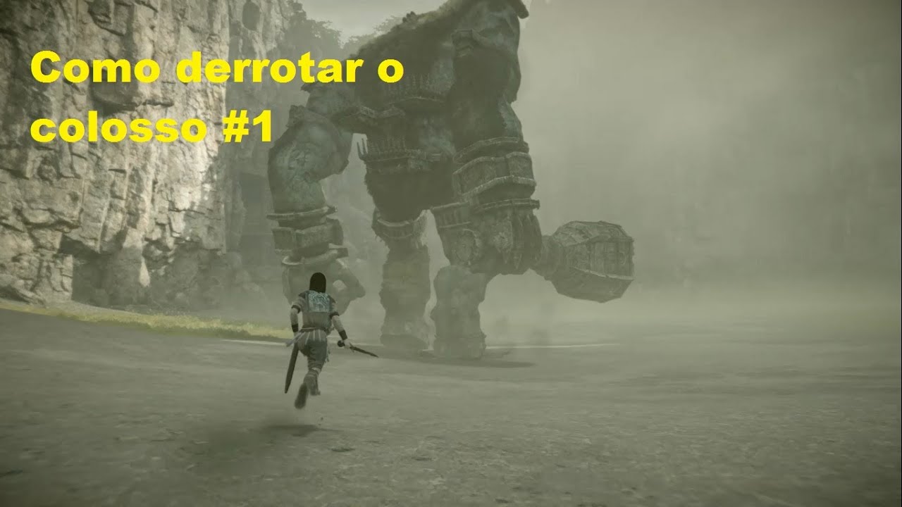 Shadow of the Colossus - Como Derrotar o Colossus 1