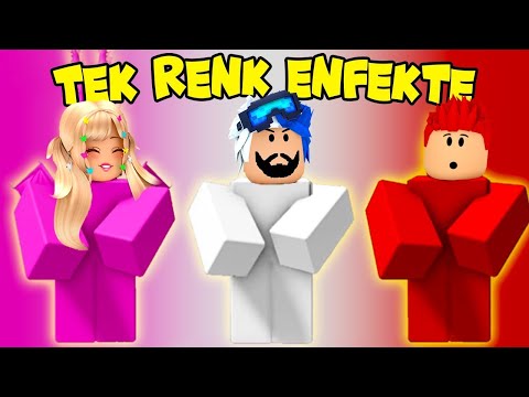 😂 TEK RENK AMA ARKADAŞINI ISIRACAKSIN 😂 KÜBRA NİSA HAN KANAL ROBLOX Furry Infection game