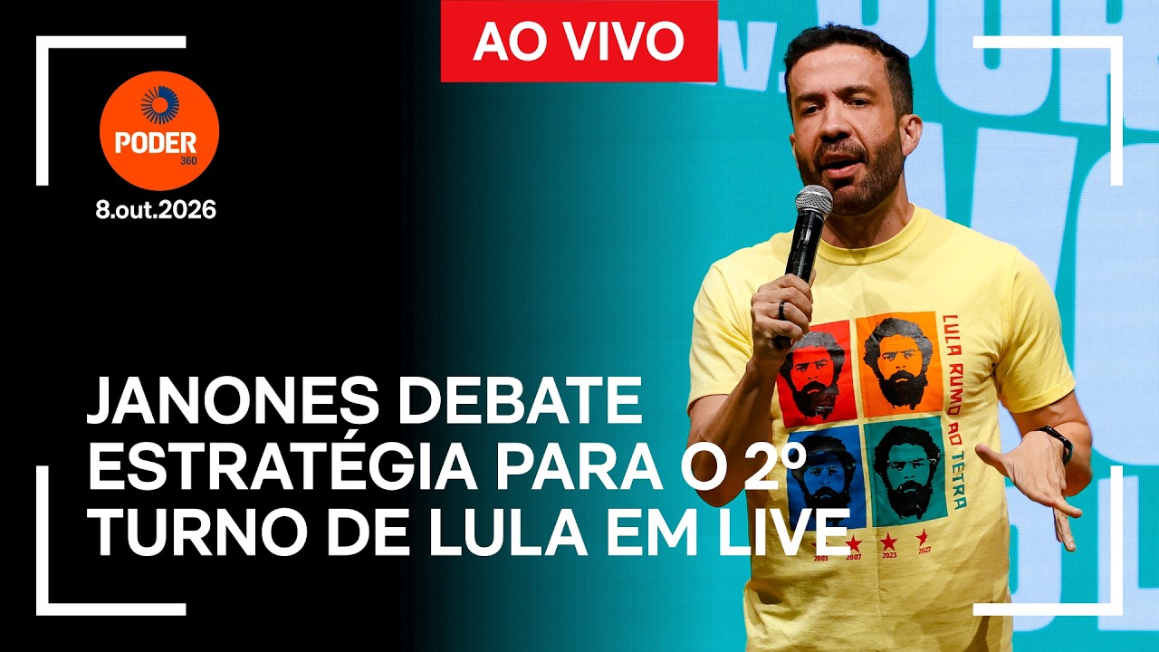 Ao vivo: Janones debate estratégia de Lula para o 2º turno em live