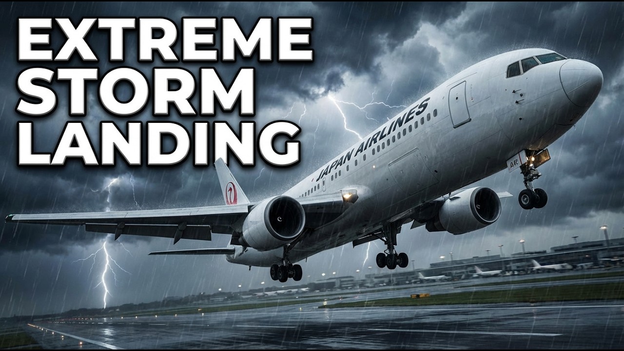 Пилот столкнулся с сильным штормом на MSFS2024! 🌪️- 217