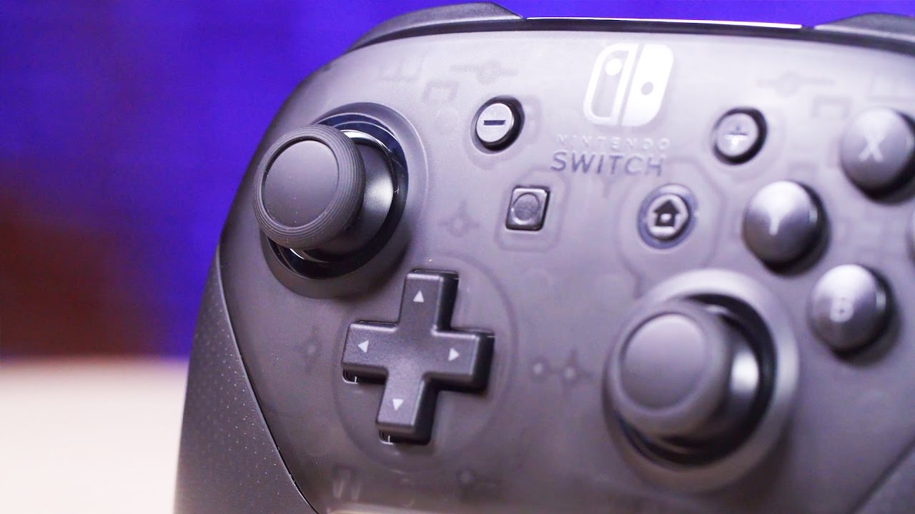 Nintendo Switch Pro Controller Unboxing Youtube