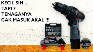 BOR CORDLESS TERMURAH GTOOLS EUROPEAN GT02 12V BOR BESI BOR BETON DAN KAYU