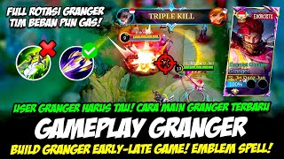 GAMEPLAY GRANGER EXORCIST + CARA MAIN GRANGER SNOWBALL❗ TUTORIAL GRANGER BUILD TERSAKIT 2024