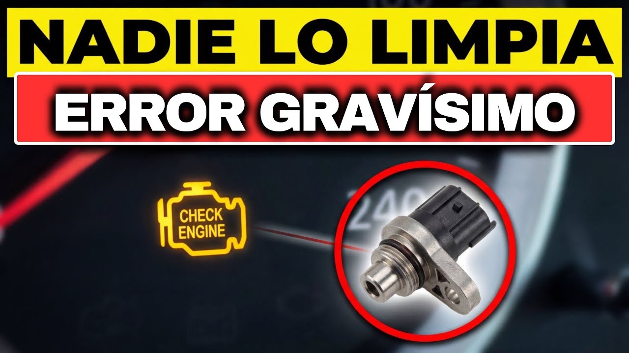 Sensor Que MÁS FALLA en MOTOR del AUTO. Casi Nadie Limpia y Consumer Reports lo confirma. SUV usado