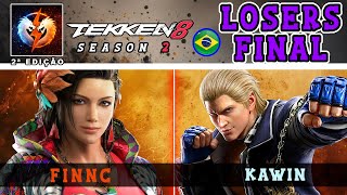 TEKKEN 8 Season 2 | KZ- Finnc vs KZ- Kawin - Losers Final | Circuito das Lendas #2 screenshot 4