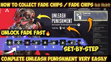 How To Complete Unleash Punishment Event | How To Get Fade Chips In Apex Legend Mobile