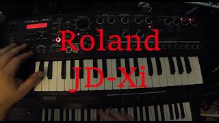 Roland JD-Xi scratch Track Darkwave concept visual tutorial no talking