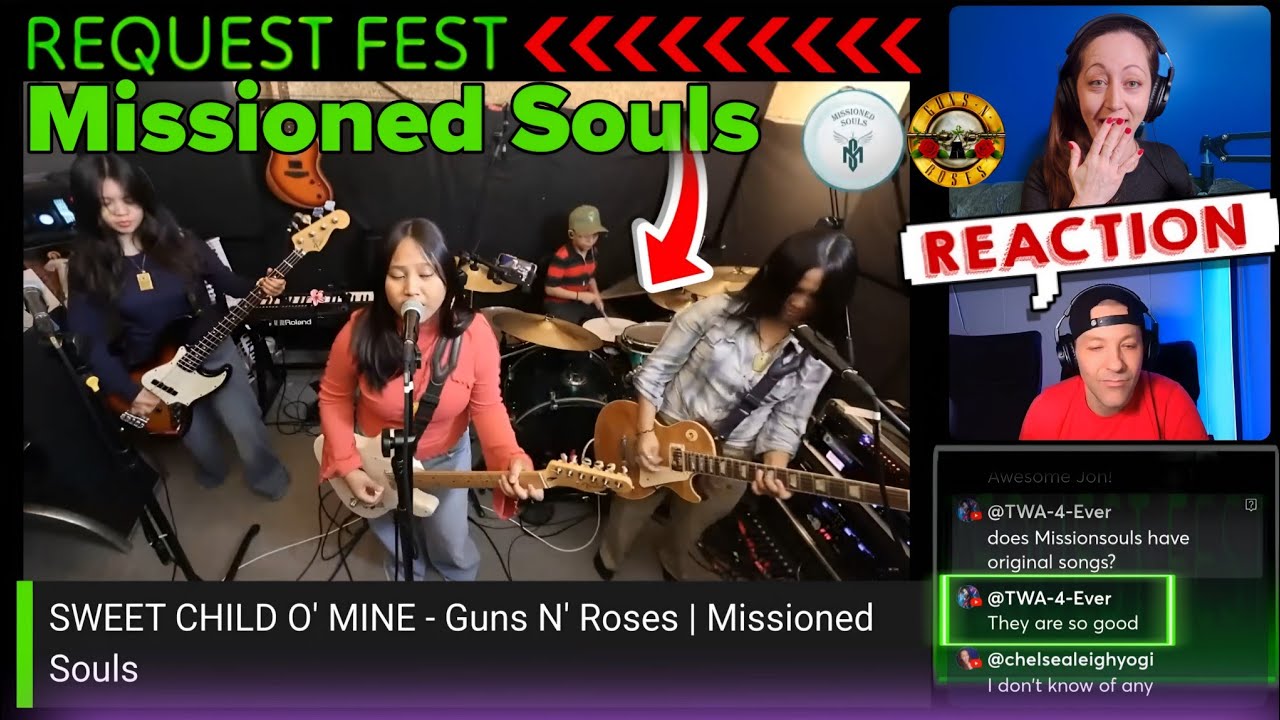 SWEET CHILD O' MINE - Guns N' Roses | Missioned Souls [РЕАКЦИЯ] ВИДЕО