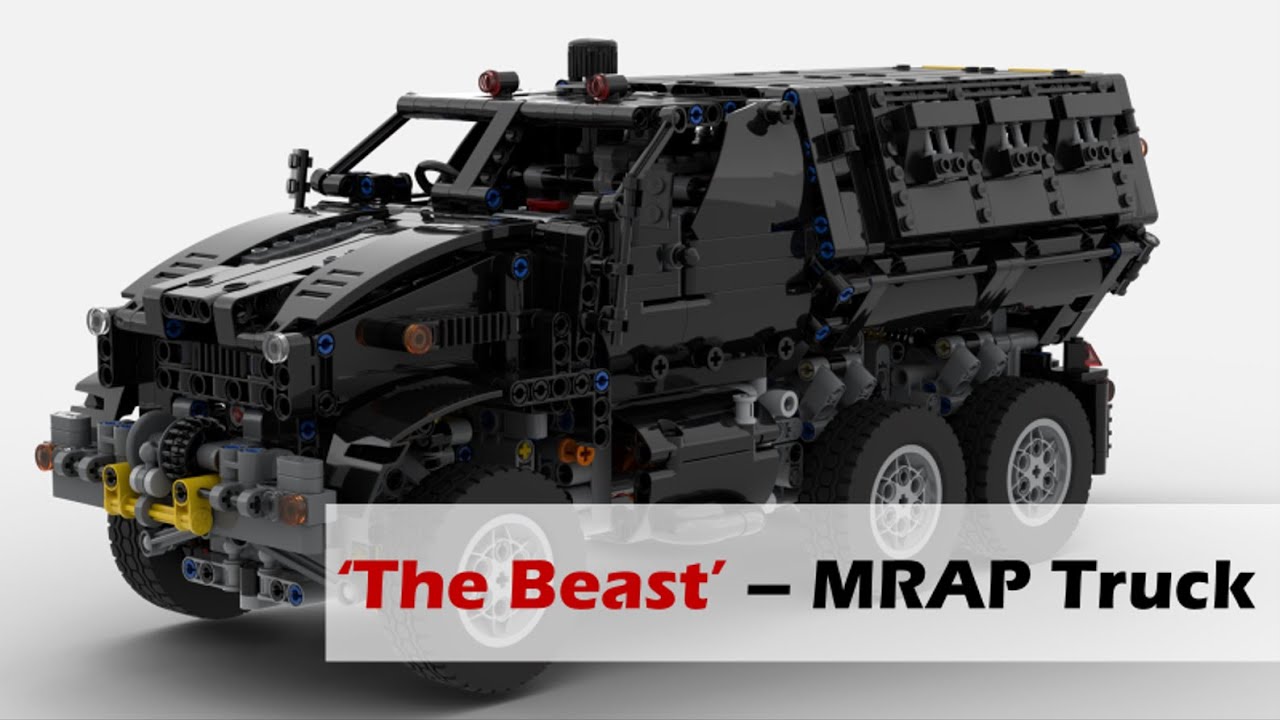 Lego Technic MOC - The Beast MRAP