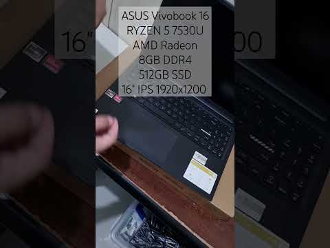 Unboxing ASUS Vivobook