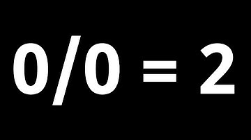 Proof that 0/0 = 2 | Breaking the rules of mathematics | EduChamp