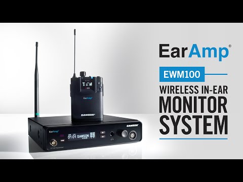 EarAmp® EWM100 Wireless In-Ear Monitor System