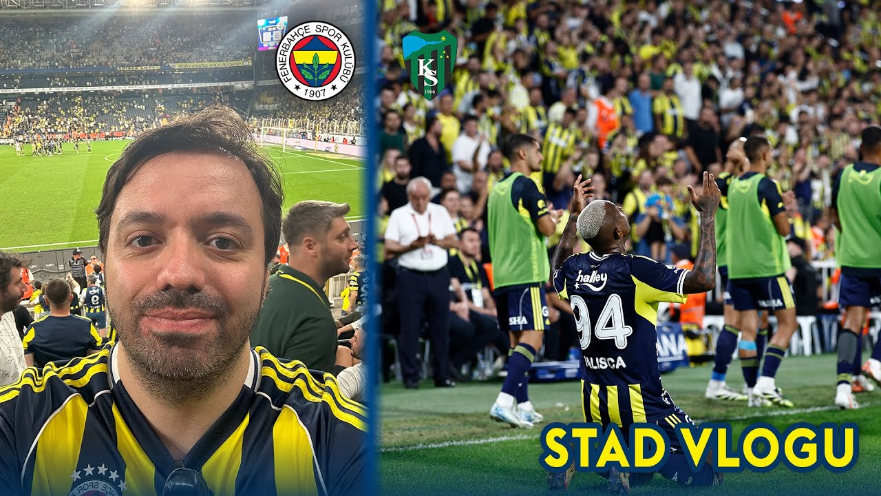 Saraçoğlu'nda Siftah | Fenerbahçe 3 - 1 Kocaelispor | Stadyum Vlogu